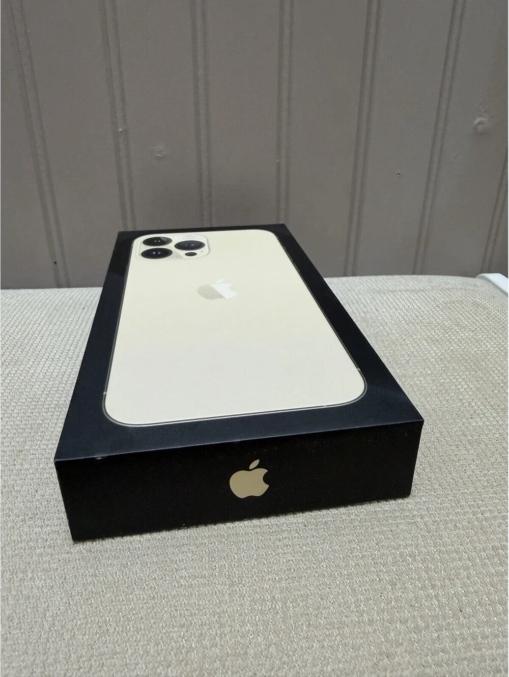 iPhone 13 Pro Max Empty Box Only Original Gold 256GB cellphone Box